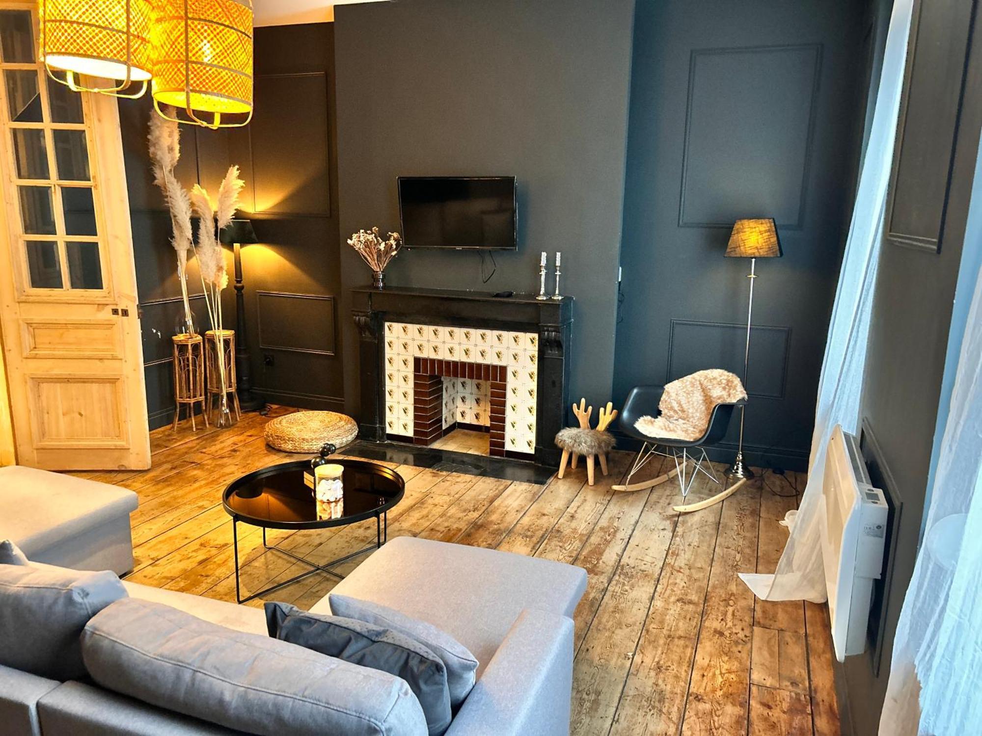 Apartamento Le Beffroi Calais Exterior foto